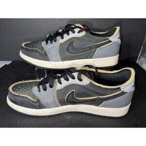 Nike Air Jordan 1 Low OG EX Black and Smoke Grey DV0982-006 Men's Size 9.5 NoBox